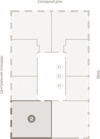 
  Продается 2-комн. квартира, 102.29 м², ЖК Европейский берег, дом 45
. Фото 6.