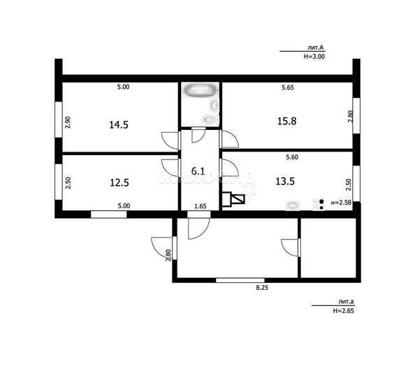 
   Продам дом, 65.4 м², Мошнино

. Фото 16.