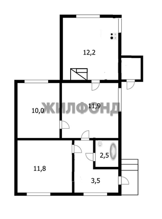
   Продам дом, 51.9 м², Новосибирск

. Фото 27.