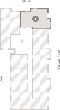 
  Продается 1-комн. квартира 62.42 м², в ЖК Пшеница, 6.1. Фото 5.