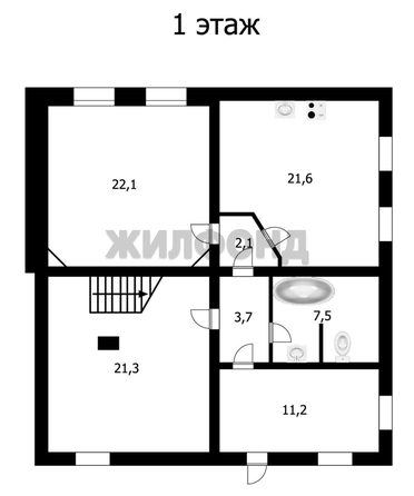 
   Продам дом, 180 м², Новосибирск

. Фото 15.