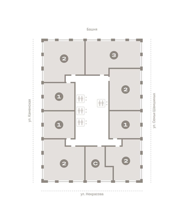 
  Продается 2-комн. квартира, 65.67 м², ЖК Мылзавод, дом 9
. Фото 1.