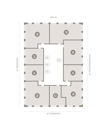 
   Продам 3-комнатную, 90.66 м², Мылзавод, дом 9

. Фото 1.