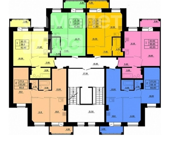 
   Продам 1-комнатную, 60 м², Малиновского, дом 16, корпус 2, этап 1

. Фото 14.