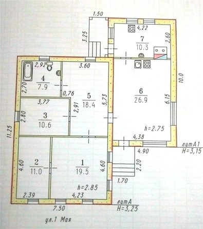 
   Продам дом, 107.6 м², Омск

. Фото 6.