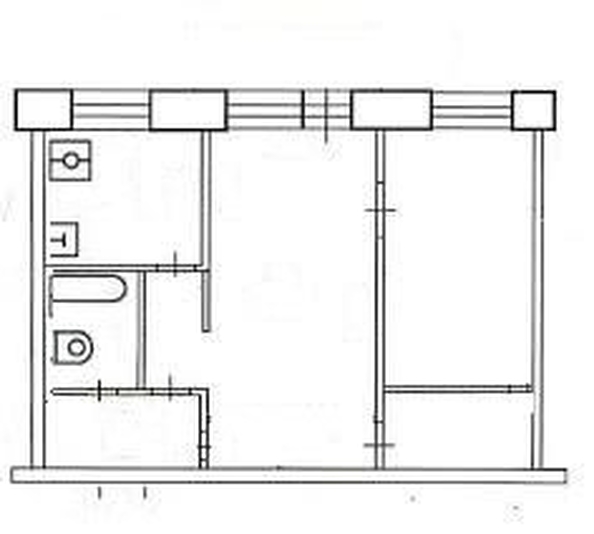 
   Продам 2-комнатную, 43.9 м², Тимуровский проезд, 6

. Фото 6.