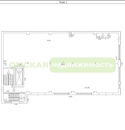 
   Сдам помещение свободного назначения, 1082 м², Кордная 5-я ул, 65к1

. Фото 9.