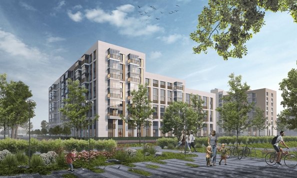
  Продается 1-комн. квартира, 40.3 м², ЖК Зеленая Река, 1 очередь корпус 14
. Фото 1.
