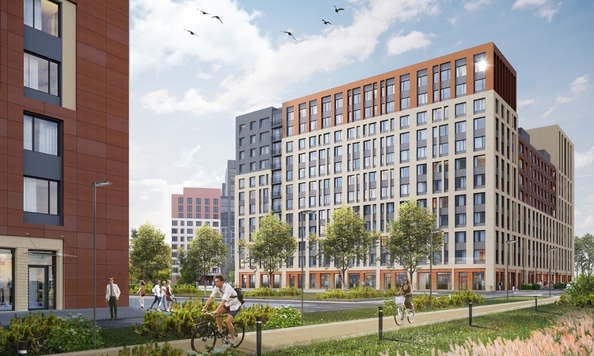 
  Продается 1-комн. квартира, 45.6 м², ЖК Зеленая Река, 1 очередь корпус 11
. Фото 2.