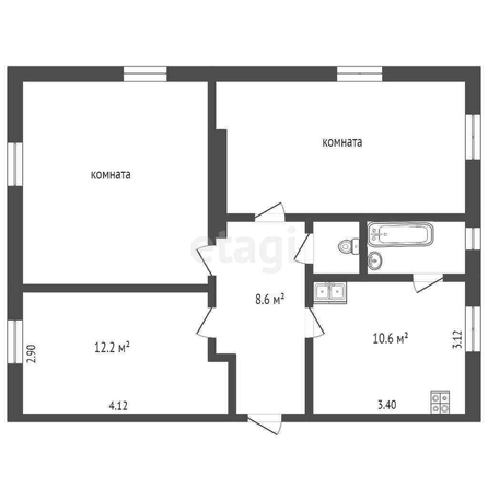 
  Продается 3-комн. квартира, 71 м², Карбышева ул, д. 24А
. Фото 5.