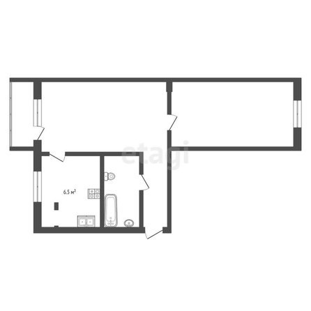 
  Продается 2-комн. квартира, 44.8 м², 50 лет Профсоюзов ул, д. 132
. Фото 5.