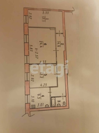 
  Продается 3-комн. квартира, 82.2 м², Северная 33-я ул, д. 48
. Фото 4.