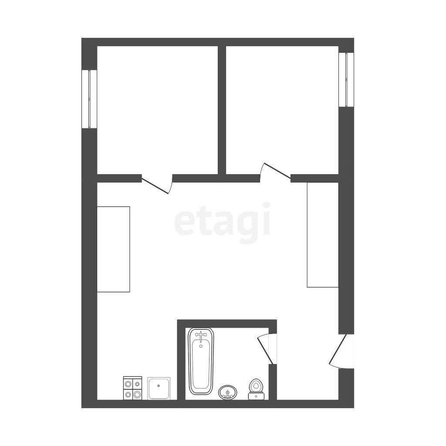 
  Продается 3-комн. квартира, 42 м², Учебная ул, д. 202
. Фото 5.
