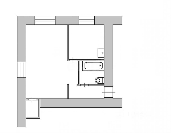 
  Продается 1-комн. квартира, 31.7 м², Спортивный проезд, д. 1
. Фото 4.