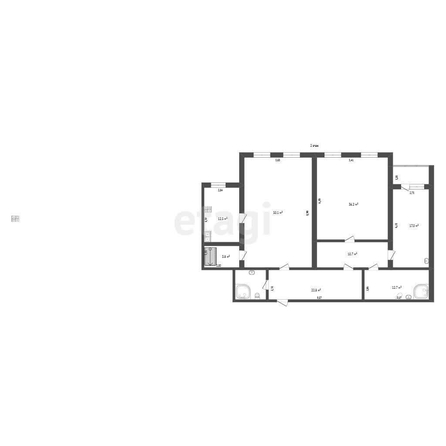 
  Продается 4-комн. квартира, 183 м², Кольцевая 2-я ул, д. 3к1
. Фото 5.