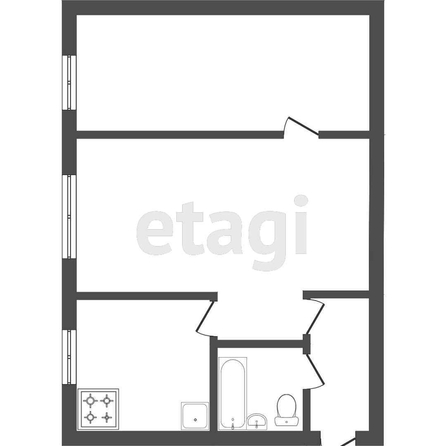 
  Продается 2-комн. квартира, 44.6 м², Мира пр-кт, д. 8
. Фото 5.