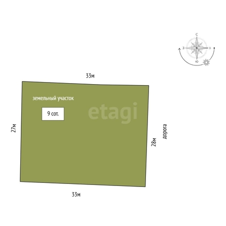 
  Продается дом, 60 м², Омск
. Фото 4.
