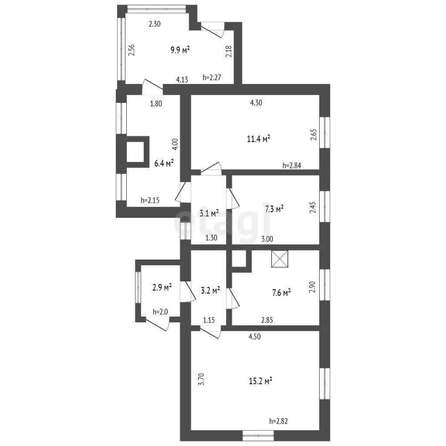 
  Продается дом, 54.2 м², Омск
. Фото 4.