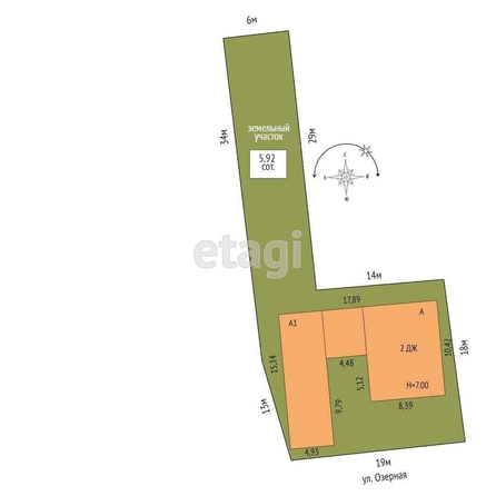 
  Продается дом, 120 м², поселок Новоомский
. Фото 3.