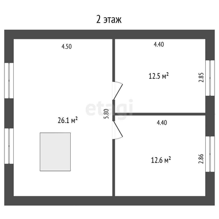 
  Продается дом, 110 м², село Ребровка
. Фото 4.