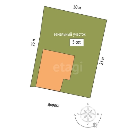 
  Продается дом, 154.9 м², Омск
. Фото 3.