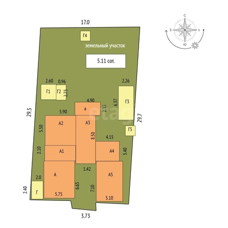
  Продается дом, 136 м², Омск
. Фото 5.