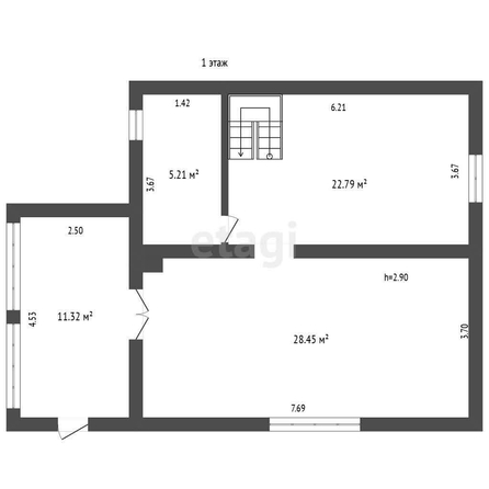 
  Продается дом, 134 м², Омск
. Фото 4.