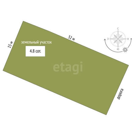 
  Продается дом, 92.7 м², Омск
. Фото 4.