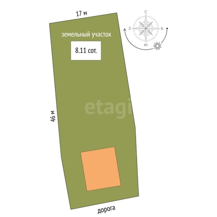 
  Продается дом, 56.1 м², Омск
. Фото 4.