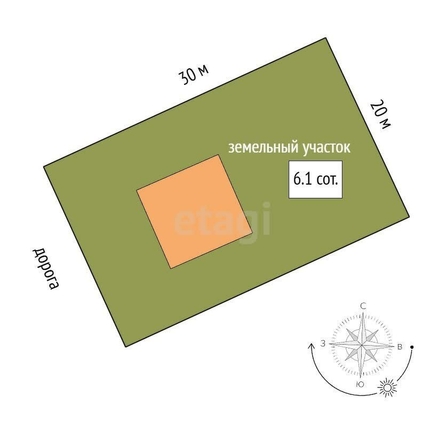 
  Продается дом, 62 м², село Дружино
. Фото 5.