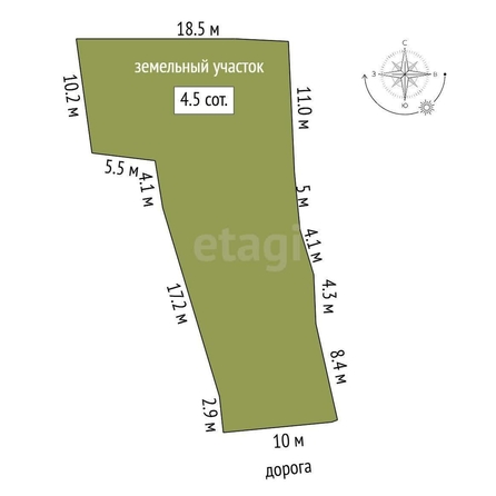 
  Продается дом, 83.8 м², Омск
. Фото 5.