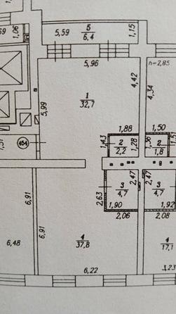
  Продается 3-комн. квартира, 80.6 м², Кабанова ул, д. 2
. Фото 4.
