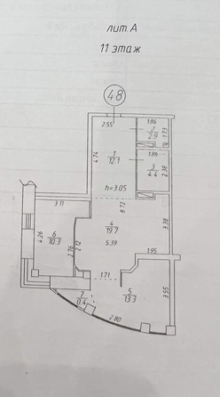 
  Сдается 3-комн. квартира, 62.7 м², Масленникова ул
. Фото 16.