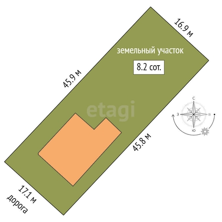 
  Продается дом, 123 м², деревня Пушкино
. Фото 5.