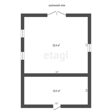 
  Продается дом, 139.9 м², деревня Трубецкое
. Фото 3.