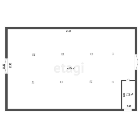 
  Сдается универсальное помещение, 500 м², Угольная 3-я ул, д. 5
. Фото 5.