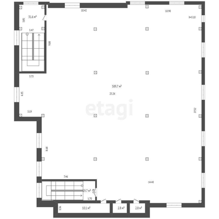 
  Продается универсальное помещение, 656.7 м², Крупской ул
. Фото 5.