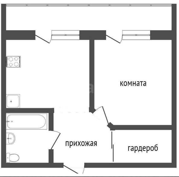 
  Продается 1-комн. квартира, 40 м², Леонида Маслова ул, д. 2
. Фото 5.
