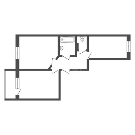 
  Продается 2-комн. квартира, 61.1 м², ЖК Регата, дом 11
. Фото 5.