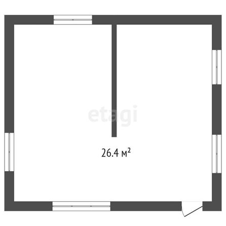 
  Продается дом, 26.4 м², село Любино-Малороссы
. Фото 5.