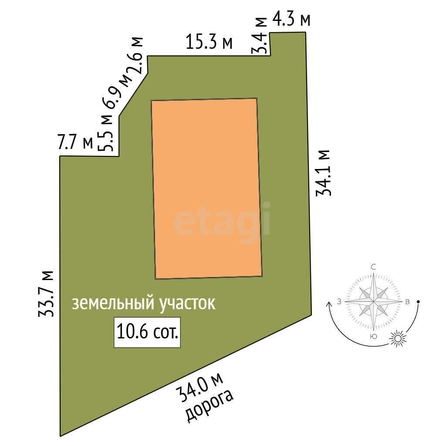 
  Продается дом, 229.9 м², Омск
. Фото 5.