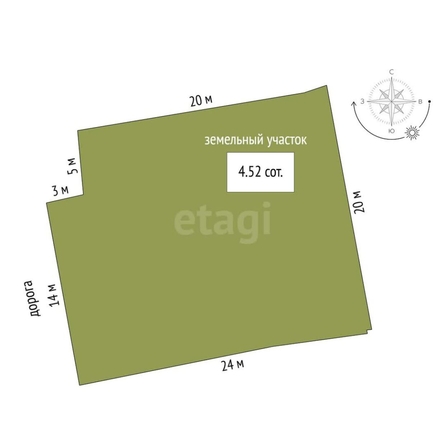 
  Продается дом, 75 м², Омск
. Фото 4.