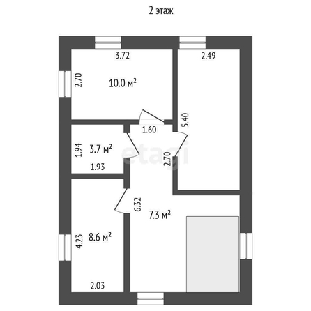 
  Продается дом, 103.3 м², Омск
. Фото 4.