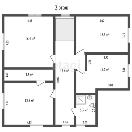 
  Продается дом, 54.7 м², Омск
. Фото 5.