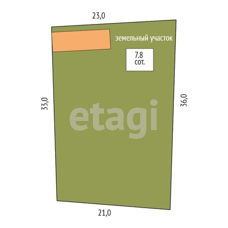 
  Продается дом, 62 м², деревня Зеленовка
. Фото 5.