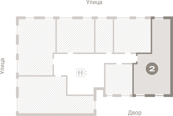 
  Продается 2-комн. квартира, 66.59 м², ЖК Кварталы Драверта, дом 3
. Фото 3.