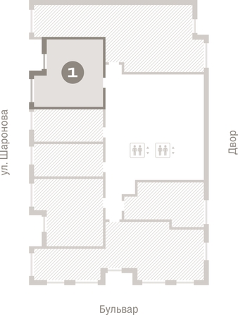
  Продается 1-комн. квартира, 41.64 м², ЖК Кварталы Драверта, дом 6
. Фото 3.