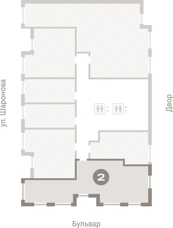 
  Продается 2-комн. квартира, 71.58 м², ЖК Кварталы Драверта, дом 6
. Фото 3.