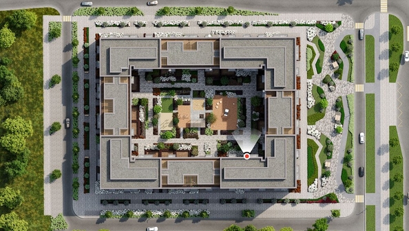 
  Продается 2-комн. квартира, 65.87 м², ЖК Кварталы Драверта, дом 3
. Фото 2.