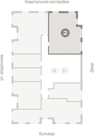 
  Продается 2-комн. квартира, 72.18 м², ЖК Кварталы Драверта, дом 6
. Фото 3.
